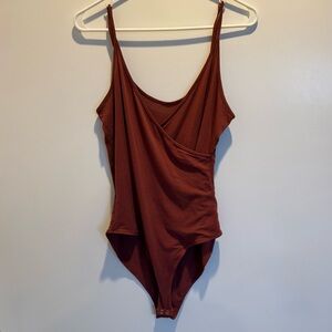 DoubleZero Wrap-Front Bodysuit